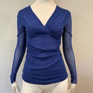 Sweet Pea by Stacy Frati V-Neck Long Sleeve Top